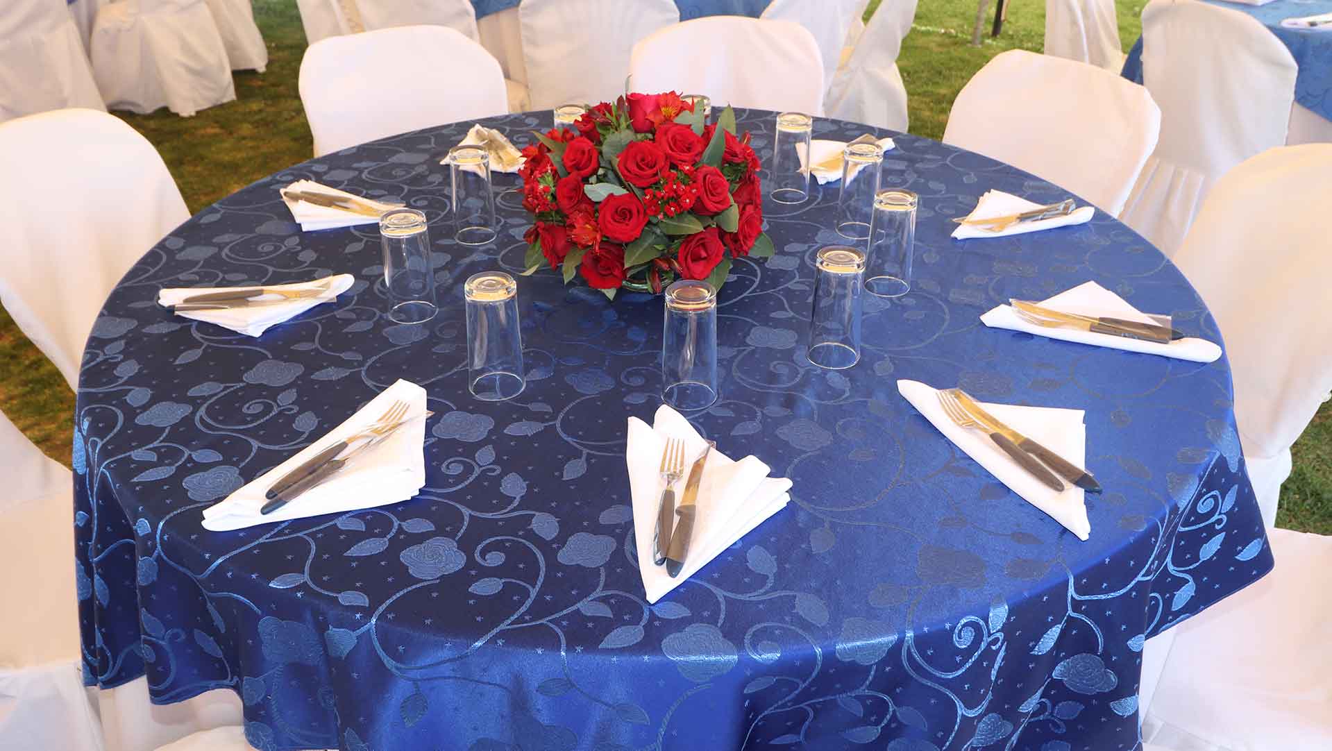 eventos empresariales azul azul